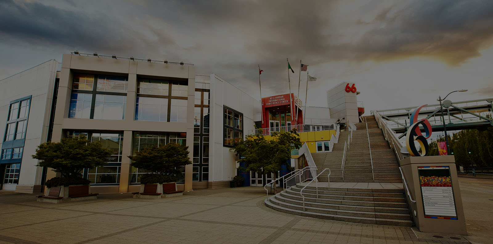 Bell Harbor International Conference Center entrance