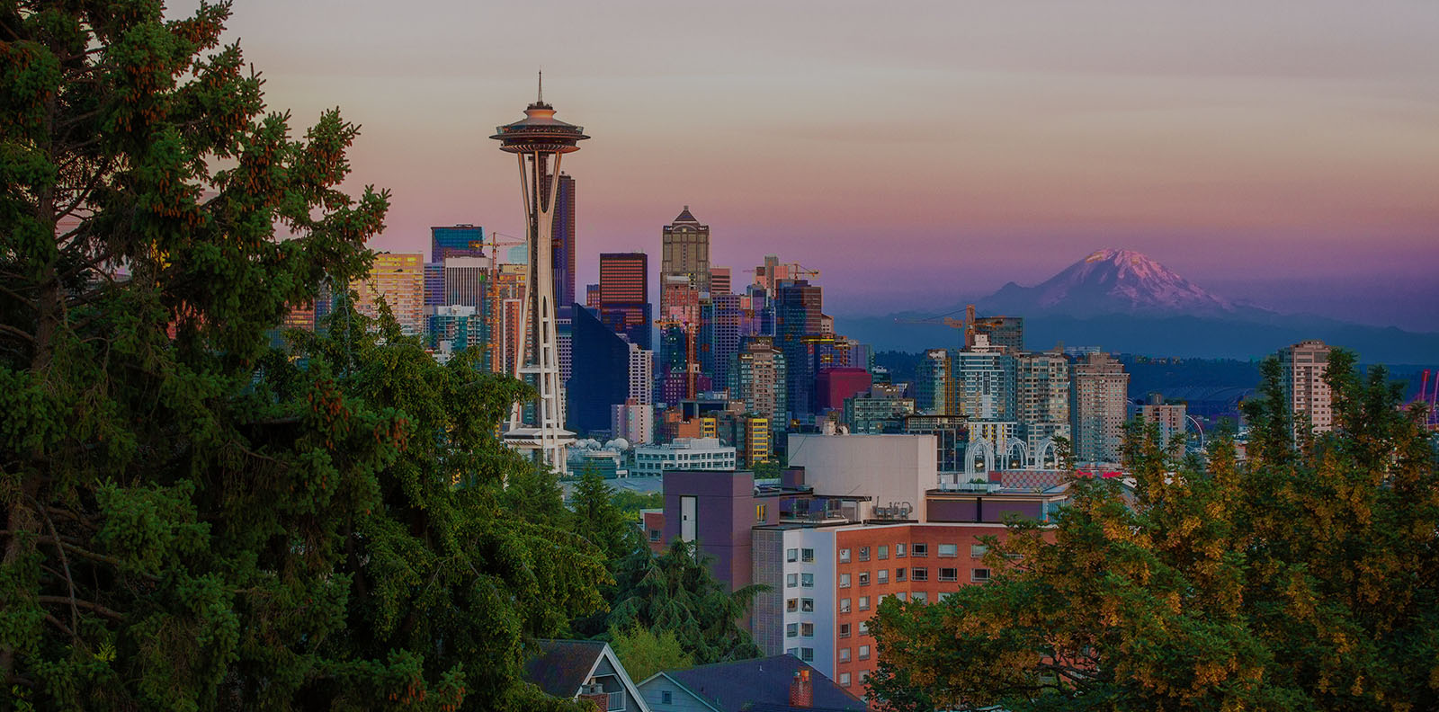 Seattle Space Needle view